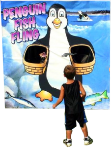 Penguin Fish Fling Carnival Game